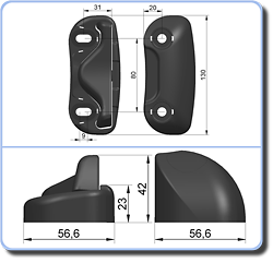 dimensions sabot de portail